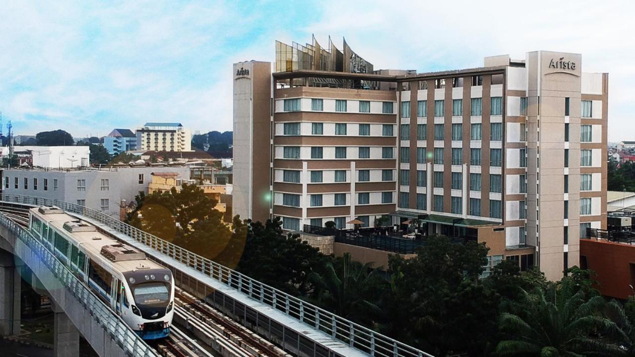 The Arista Hotel Palembang Esterno foto